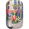 Pokémon TCG Lumiose City Mini Tins (Assortment), side angle