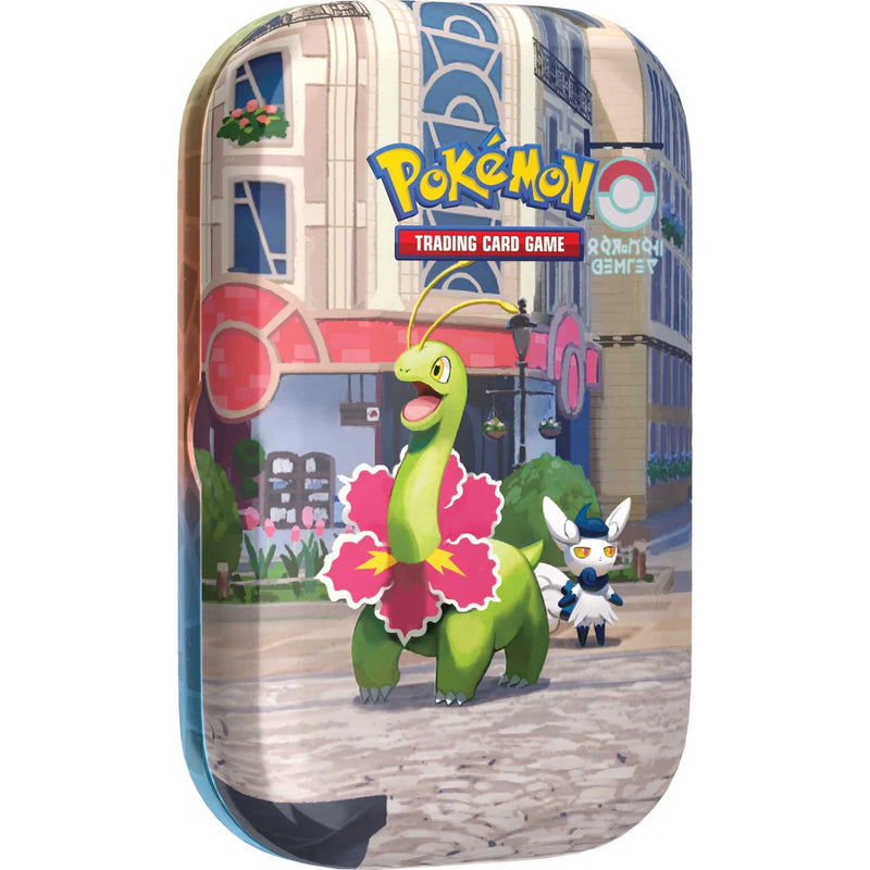 Pokémon TCG Lumiose City Mini Tins (Assortment), side angle