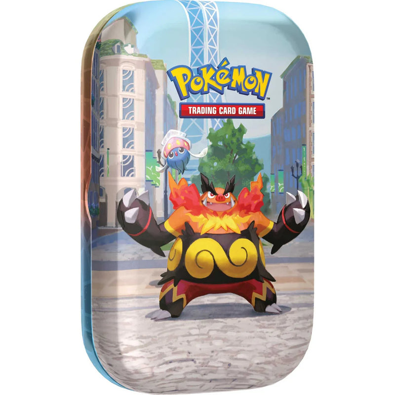 Pokémon TCG Lumiose City Mini Tins (Assortment), close-up detail
