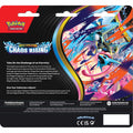 Pokémon TCG Mega Evolution Chaos Rising 3-Pack Blister, side angle
