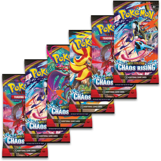 Pokémon TCG Mega Evolution Chaos Rising Booster Bundle, alternate view