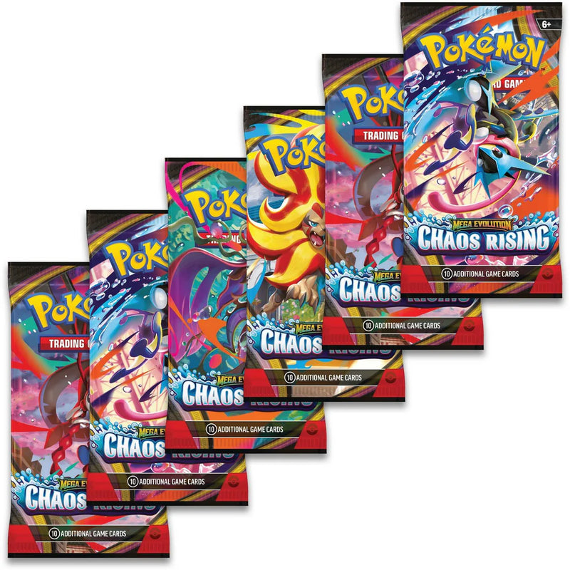 Pokémon TCG Mega Evolution Chaos Rising Booster Bundle, alternate view