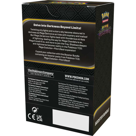 Pokémon TCG Mega Evolution Pitch Black Booster Bundle, alternate view