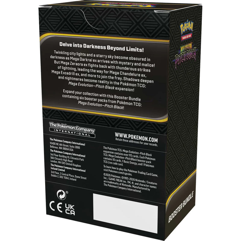 Pokémon TCG Mega Evolution Pitch Black Booster Bundle, alternate view