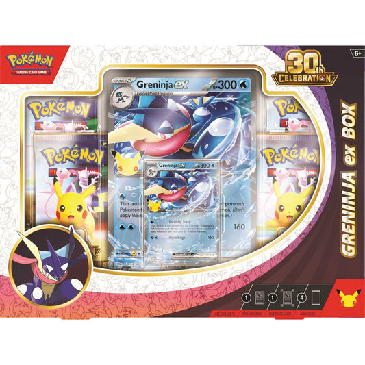 Pokémon TCG: ex Box - Greninja - 30th Celebration