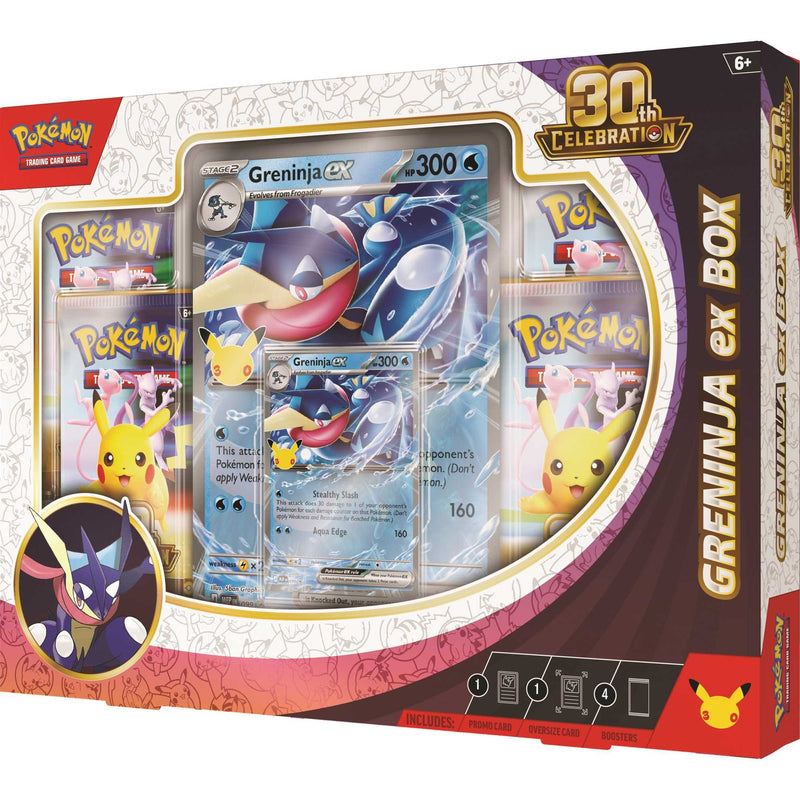 Pokémon TCG: ex Box - Greninja - 30th Celebration