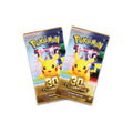 Pokémon TCG 30th Celebration Mini Tin contents with booster packs