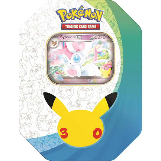 Pokémon TCG: ex Tin  - Sylveon - 30th Celebration