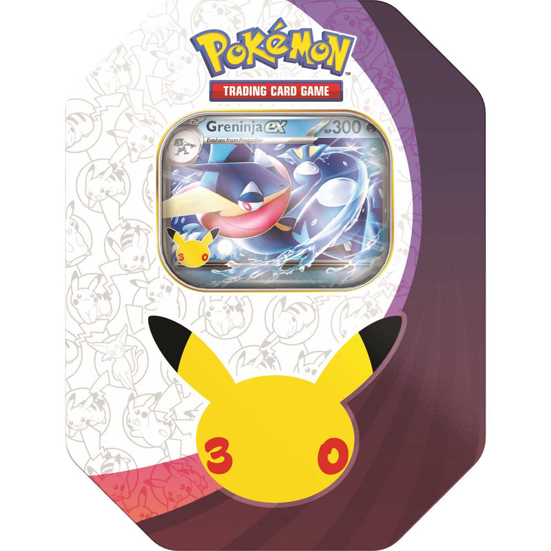 Pokémon TCG: ex Tin  - Greninja - 30th Celebration