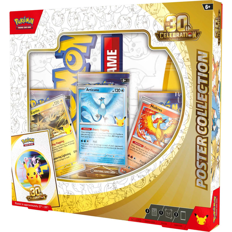 Pokémon TCG: Poster Collection - 30th Celebration