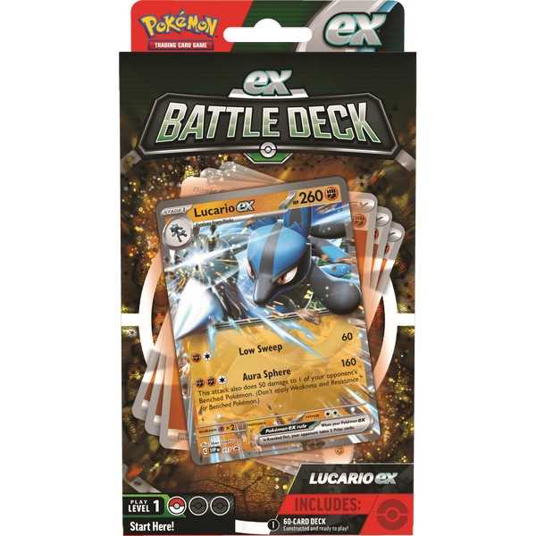 Pokémon TCG: Lucario and Ampharos EX Battle Deck - image 3