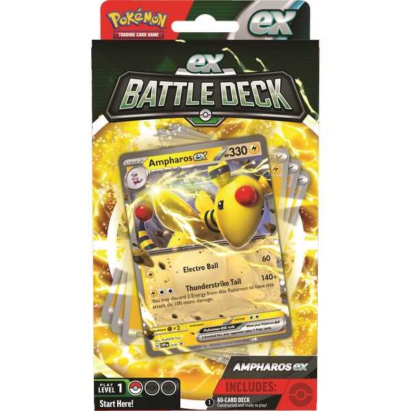 Pokémon TCG: Lucario and Ampharos EX Battle Deck - image 4