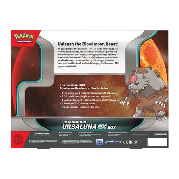 Pokémon TCG: Bloodmoon Ursaluna ex Box - image 4