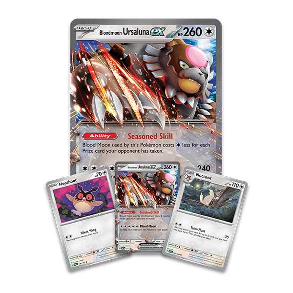 Pokémon TCG: Bloodmoon Ursaluna ex Box - image 5