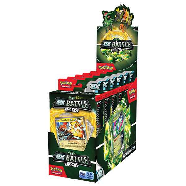 Pokémon TCG: Tapu Kok/ Iron Leaves ex Battle Deck CDU - image 3