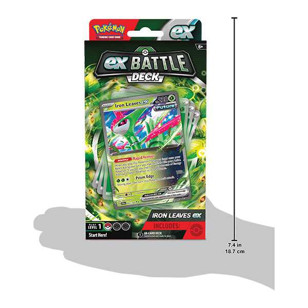 Pokémon TCG: Tapu Kok/ Iron Leaves ex Battle Deck CDU - image 6