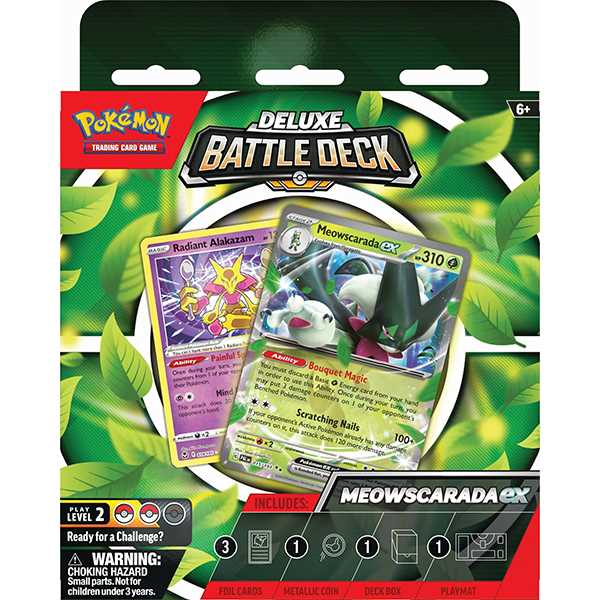 Pokémon TCG: Deluxe Battle Decks - Quaquaval ex/Meowscarada ex - image 3