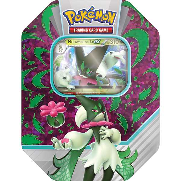 Pokémon TCG: Paldea Partners Tins - Meowscarasda/Skeledirge/Quaquaval - image 2
