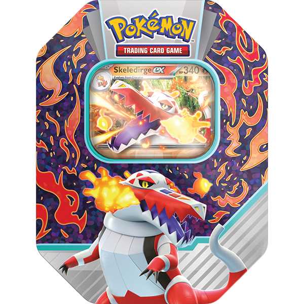 Pokémon TCG: Paldea Partners Tins - Meowscarasda/Skeledirge/Quaquaval - image 3