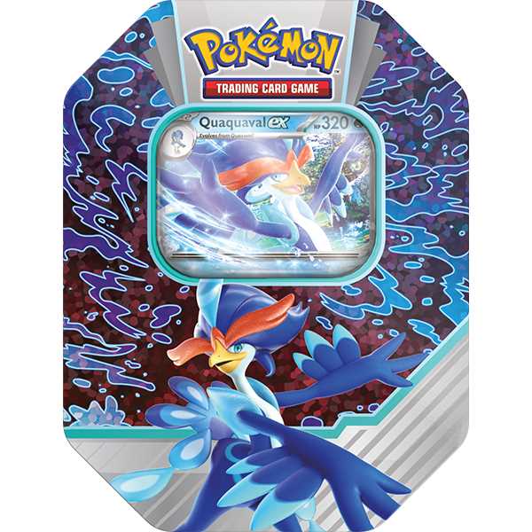 Pokémon TCG: Paldea Partners Tins - Meowscarasda/Skeledirge/Quaquaval - image 4