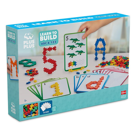 Plus Plus: Learn To Build ABC & 123