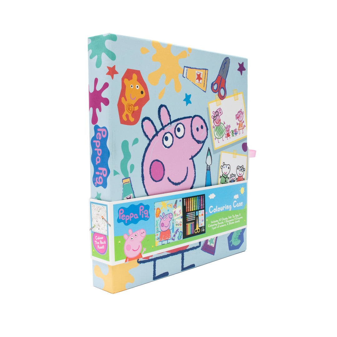 Peppa Pig Arts and Crafts Colouring Case