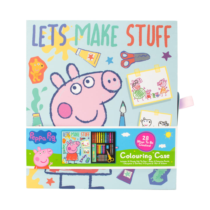 Peppa Pig Arts and Crafts Colouring Case