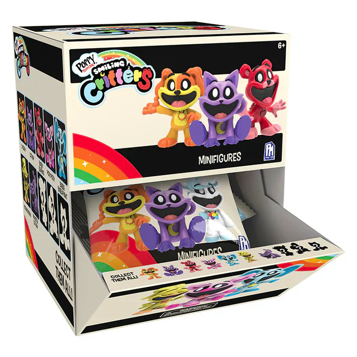 Poppy Playtime Series 3 Smiling Critters Collectable Minifigures, side angle