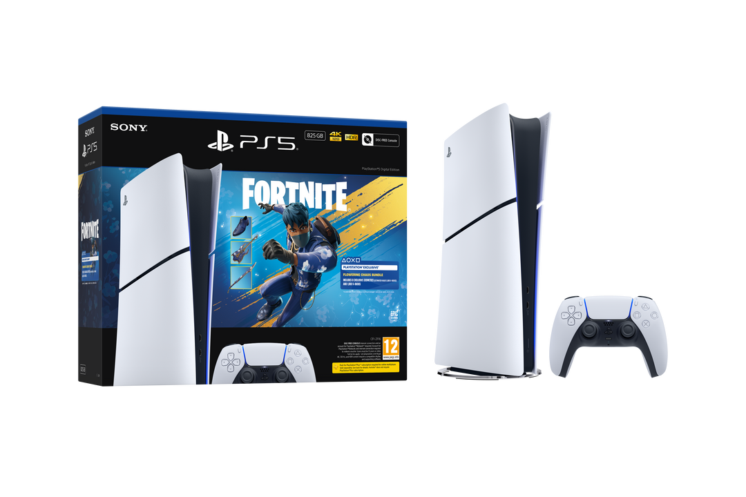 PlayStation 5 Digital Edition 825GB Fortnite Flowering Chaos Bundle