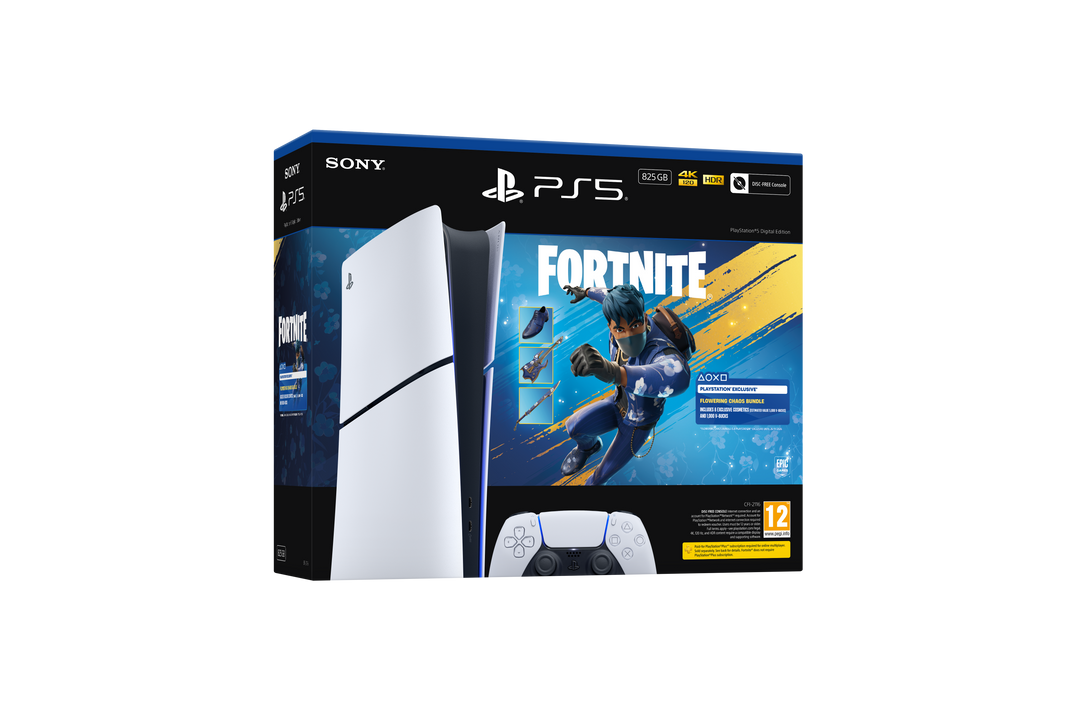 PlayStation 5 Digital Edition 825GB Fortnite Flowering Chaos Bundle