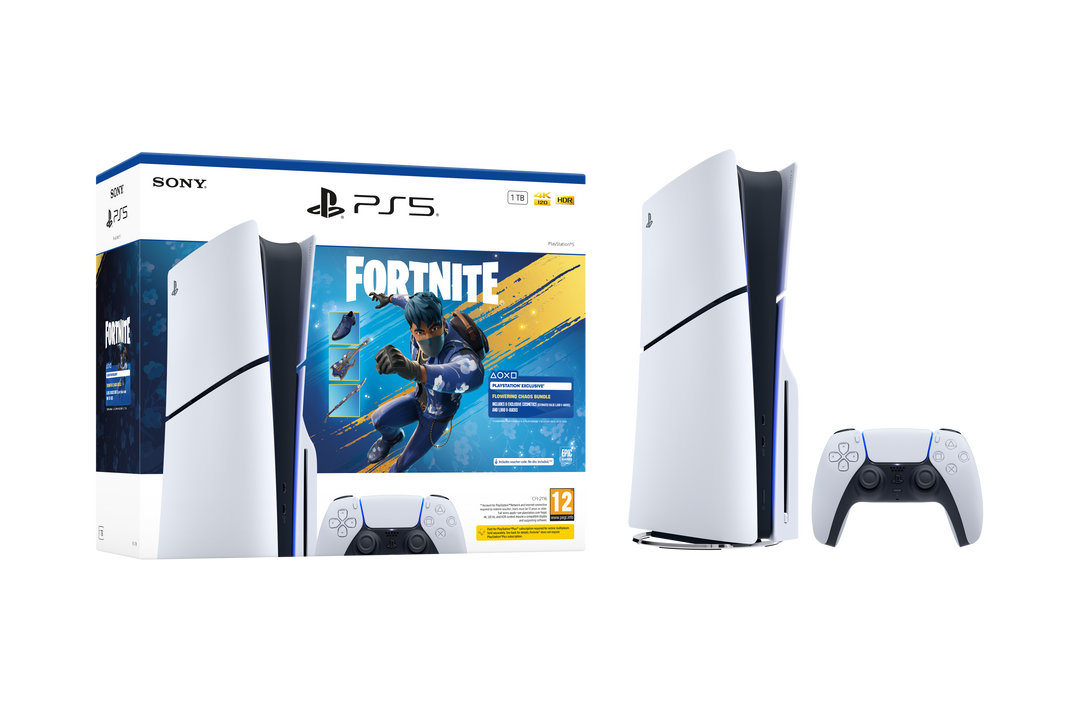 PlayStation 5 1TB Console Fortnite Flowering Chaos Bundle