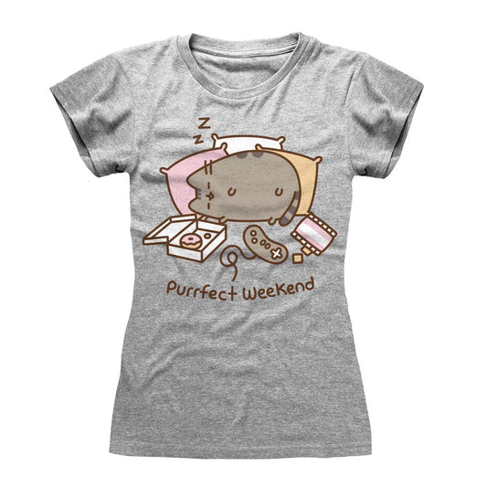 Pusheen Purrfect Weekend T-Shirt collectible from Heroes Inc Dropship