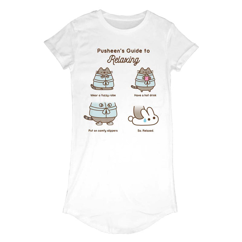 Pusheen Guide To Relaxing T-Shirt collectible from Heroes Inc Dropship