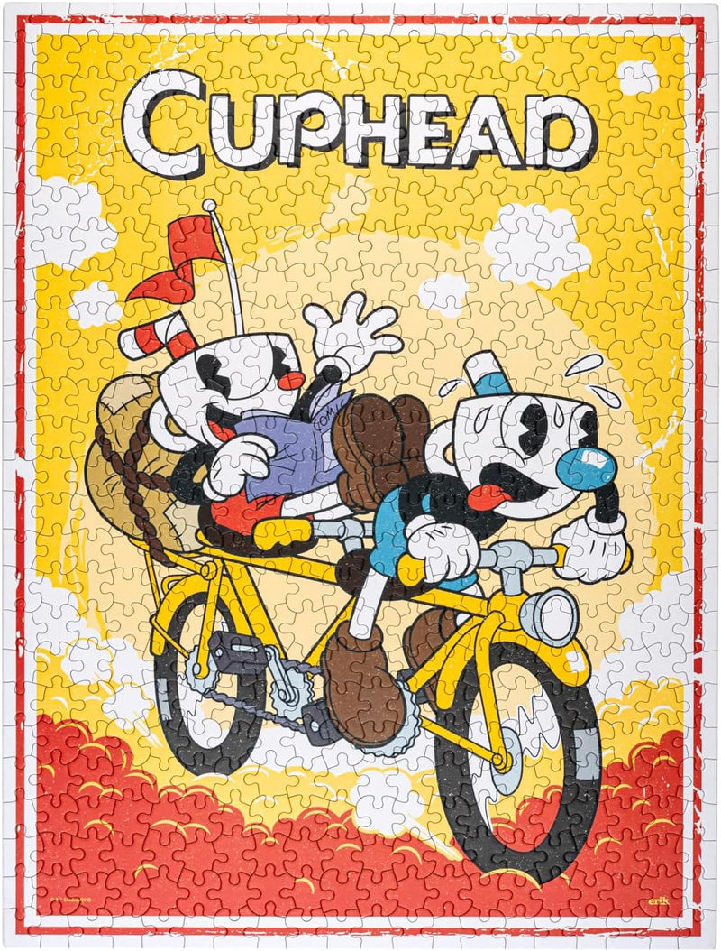 Cuphead Explorer Riders 500 Pieces Puzzle