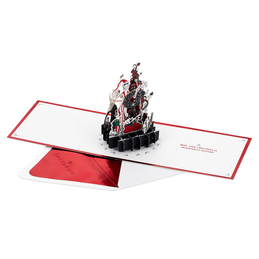 Christmas Paper Wonder Card - 3D Disney The Nightmare Before Christmas Design