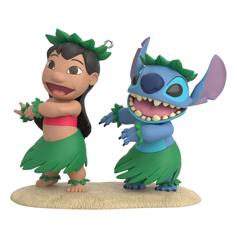 Keepsake Disney Hanging Ornament - Lilo & Stitch Dancing Design