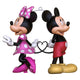 Disney Minnie & Mickey Mouse Heart Ornament