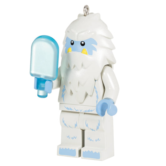 Keepsake LEGO® Ornament - Yeti and Ice-Lolly Minifigure Design