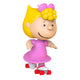 PEANUTS Sally Brown Roller skating Ornament