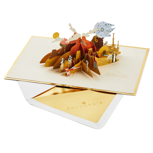 Any Occasion Greeting Card - 3D Pop-Up Star Wars™ Design