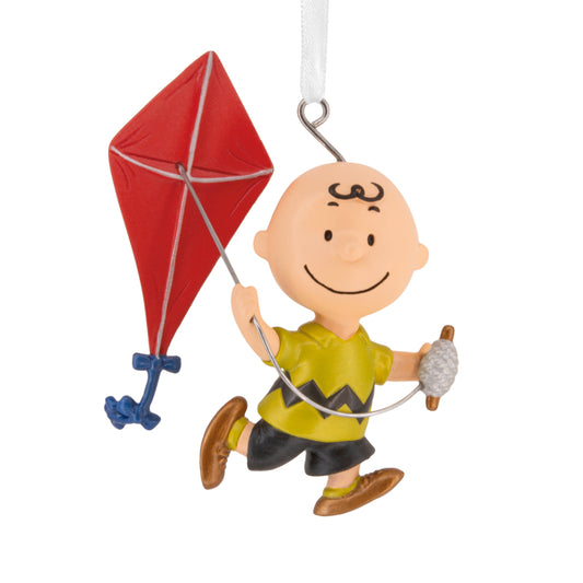 Collectable PEANUTS™ Hanging Ornament - Charlie Brown with Kite Design