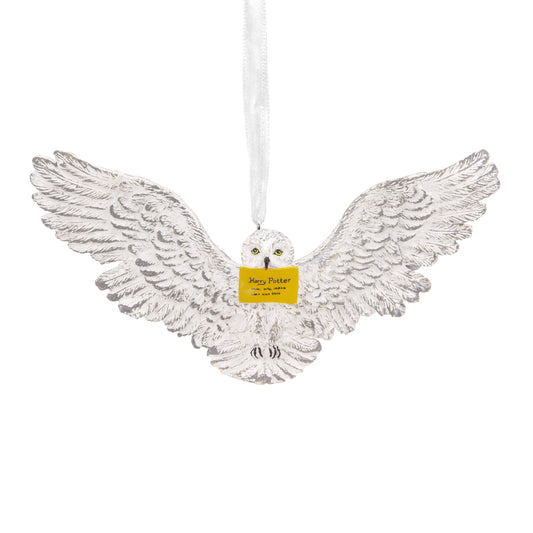 Collectable Harry Potter™ Hanging Ornament - Hedwig™ with Letter