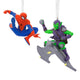 MARVEL (Set of 2) Spider Man & Green Goblin Ornament