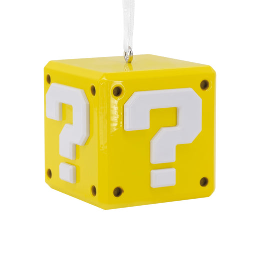 Premium Collectable Super Mario - Question Mark ? Block Ornament