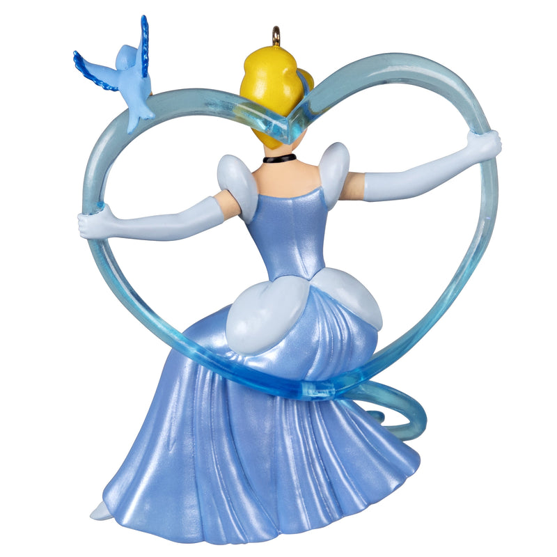 Keepsake Disney Ornament - Cinderella & Bluebird Design
