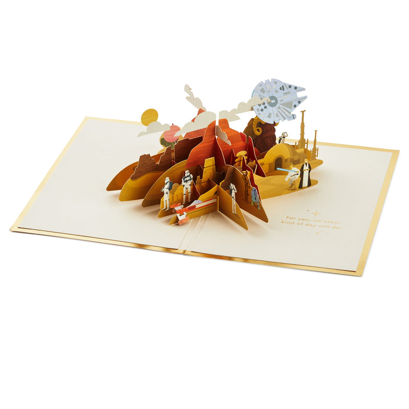 Any Occasion Greeting Card - 3D Pop-Up Star Wars™ Design
