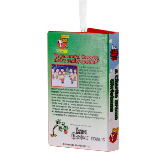 Collectable PEANUTS™ Hanging Ornament - A Charlie Brown Christmas Special VHS
