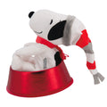 PEANUTS™ Plush Christmas Tree Topper - SNOOPY & Dog Bowl
