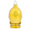 Star Wars™ Glass Ornament - C-3PO Gold Head