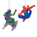 Storied Moments MARVEL Ornaments - Set of 2 - Spider-Man & Green Goblin